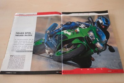 Motorrad 03/2002 Kawasaki Ninja ZX-9R mit 143PS im TOPTEST auf 7 Seiten