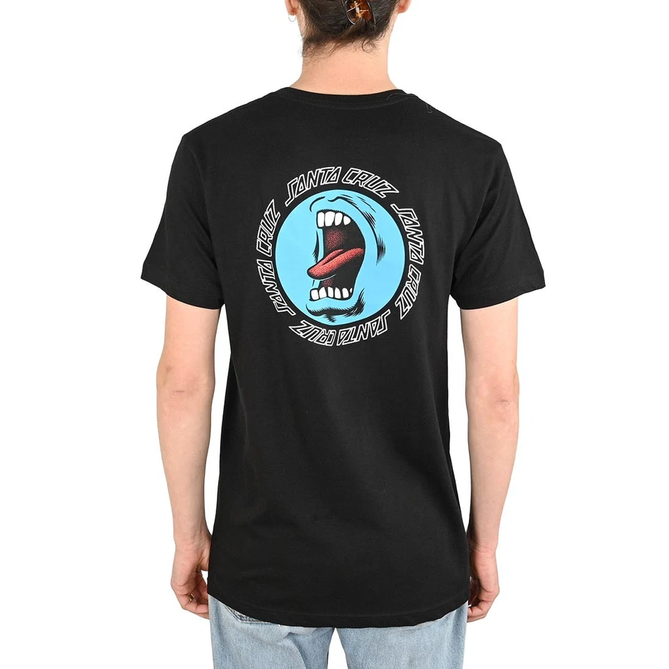 Etnies X Santa Cruz Screaming Hand T-Shirt S/S - Noir - Photo 1/4