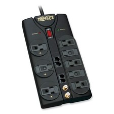 Tripp Lite Protect It 8 Outlet Surge Protector 10ft Cord 3240 Joules TLP810NET