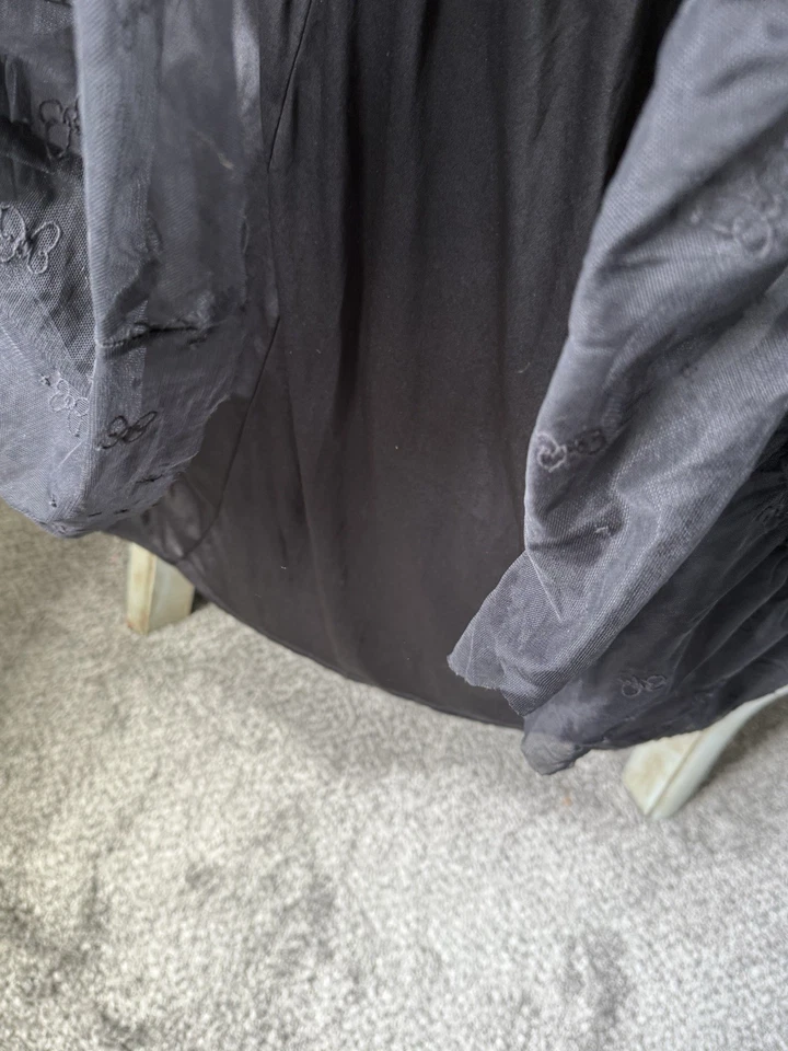 Vestido Disney Torrid Midi Malla Plus Negro Minnie Bows Talla 3 3x Foto 3 de 4