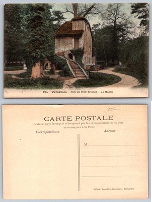 Versailles Petit Trianon Le Moulin Postcard Hameau de la Reine France Antique