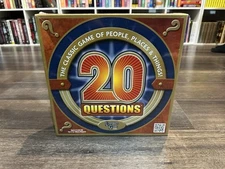 20 Questions University Games Classic Board Game People Places Things New Sealed