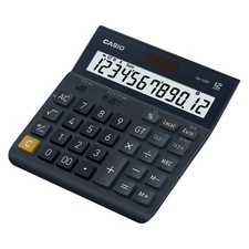 Calcolatrice da tavolo Casio: 12 cifre, nero