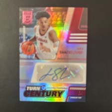 2022 Chronicles Draft Picks Jaden Shackelford Turn of the Century Auto Pink