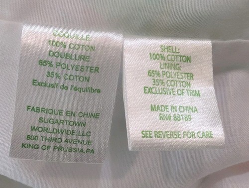 LILLY PULITZER Shift Dress Seasalt Blue Animals On Parade Girls Sz 12 - Picture 8 of 8