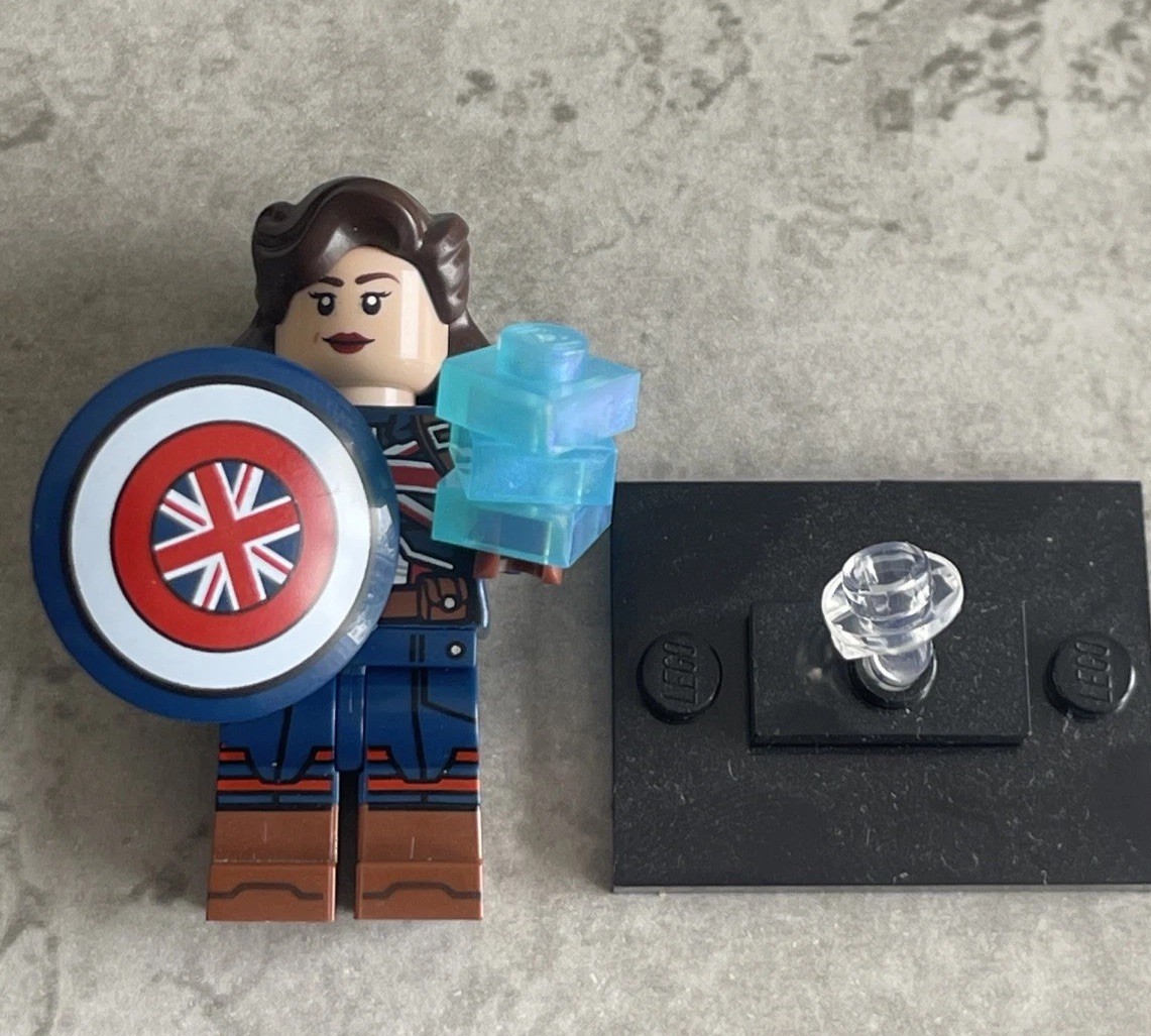 LEGO 71031 Captain Peggy Carter Minifigure Agent Marvel Studios
