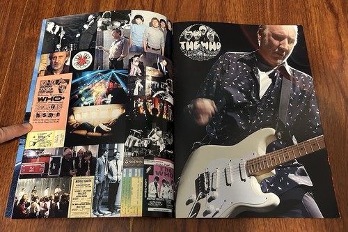 OFFICIAL THE WHO SONG OVER NORTH AMERICAN FAREWELL TOUR BOOK PROGRAM 2025 +BAG - Picture 5 of 13
