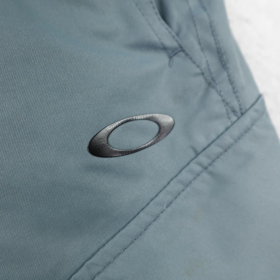 Calça Oakley Masculina Média Azul Esqui Snowboard BioZone FN Dry 10K Isolada de Neve - Imagem 4 de 4