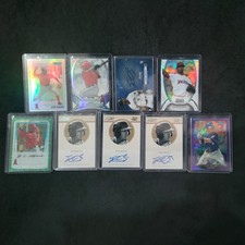 2010 Bowman Chrome Jean Segura Best Panini Auto Sterling Refractor 9 card lot