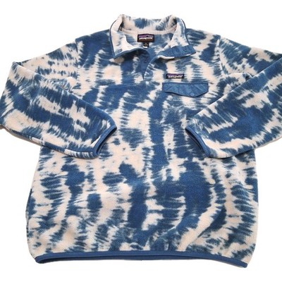 Patagonia Synchilla Snap-T Fleece Pullover Women's Medium Tie Dye
