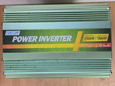 Edecoa Power Inverter 3500W 7000W 12V DC to AC 110V 120V TESTED Fast Shipping