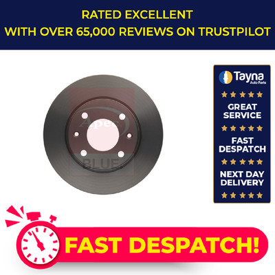 2x Brake Discs Pair Vented fits CITROEN AX GTi 1.4 Front 91 to 96 247mm Set New