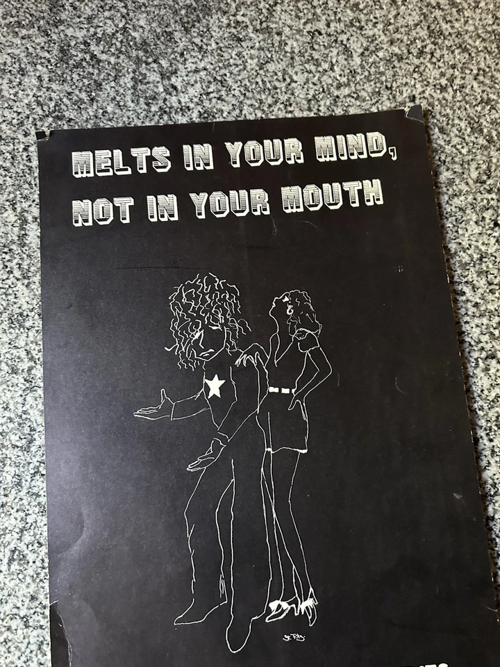 Póster de colección 1968 Tom Wolfe Electric Kool Aid prueba de ácido gira Ken Kesey LSD UVA Foto 3 de 4