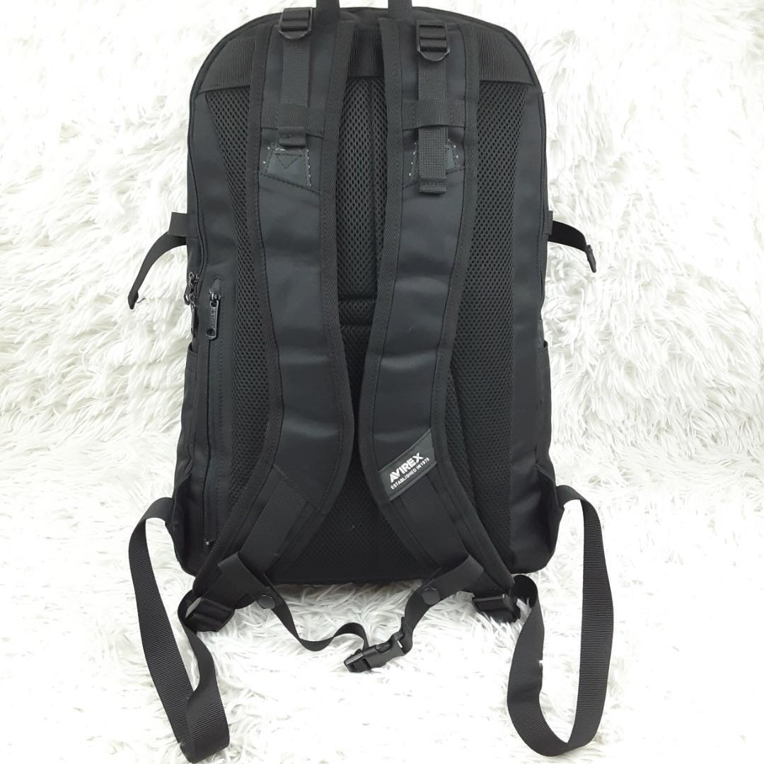 ◎AVIREX solid Backpack backpack metal logo Japan - image 4