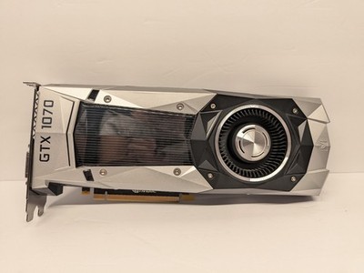 NVIDIA GeForce GTX 1070 Founders Edition 8GB GDDR5 Graphics Video Card GPU