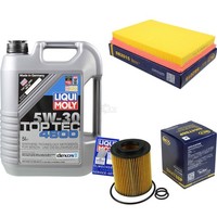 Inspektionskit Filter Liqui Moly ÖL 5L 5W-30 FüR Opel Meriva Combo Tour F08