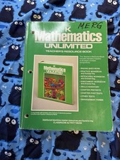 Vintage Mathematics Unlimited Teacher's Resource Book Kindergarten Grade K