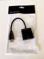 Wholesale Lot of X 5 HDMI to VGA Adapter PREMIUM TAA compliant - FREE SHIP