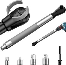 1/2" Offset Extension Wrench Impact Ratchet Extender Adapter for Electric Drill