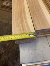 x5 pcs waney live edge WESTERN RED CEDAR timber Carving BOX MAKING offcuts 595mm