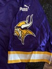Vintage Randall Cunningham Jersey Mens LARGE Minnesota Vikings Purple Puma #7 — photo 5