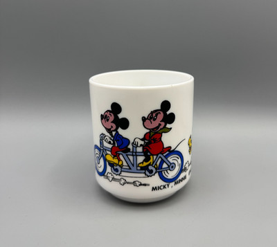 Arcopal Tasse Mickey Micky Mouse Maus Pluto - Disney Vintage