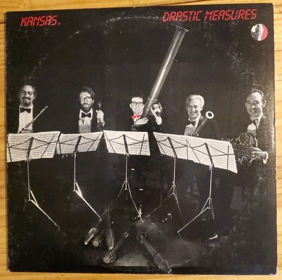 Kansas - Drastic Measures  Vinyl 1983 CBS VG+