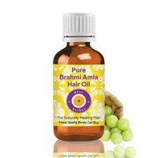 Deve Herbes Pure Brahmi Amla Hair Oil Cold Pressed