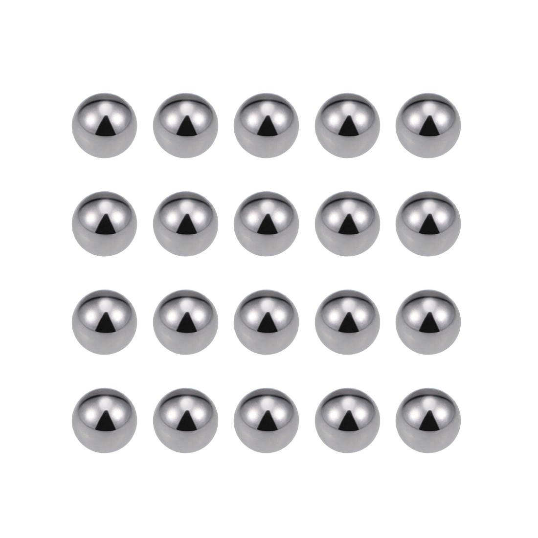 Billes de Précision 10mm Acier Carbone pour Roulement Mécanique et Palier (100Pcs)