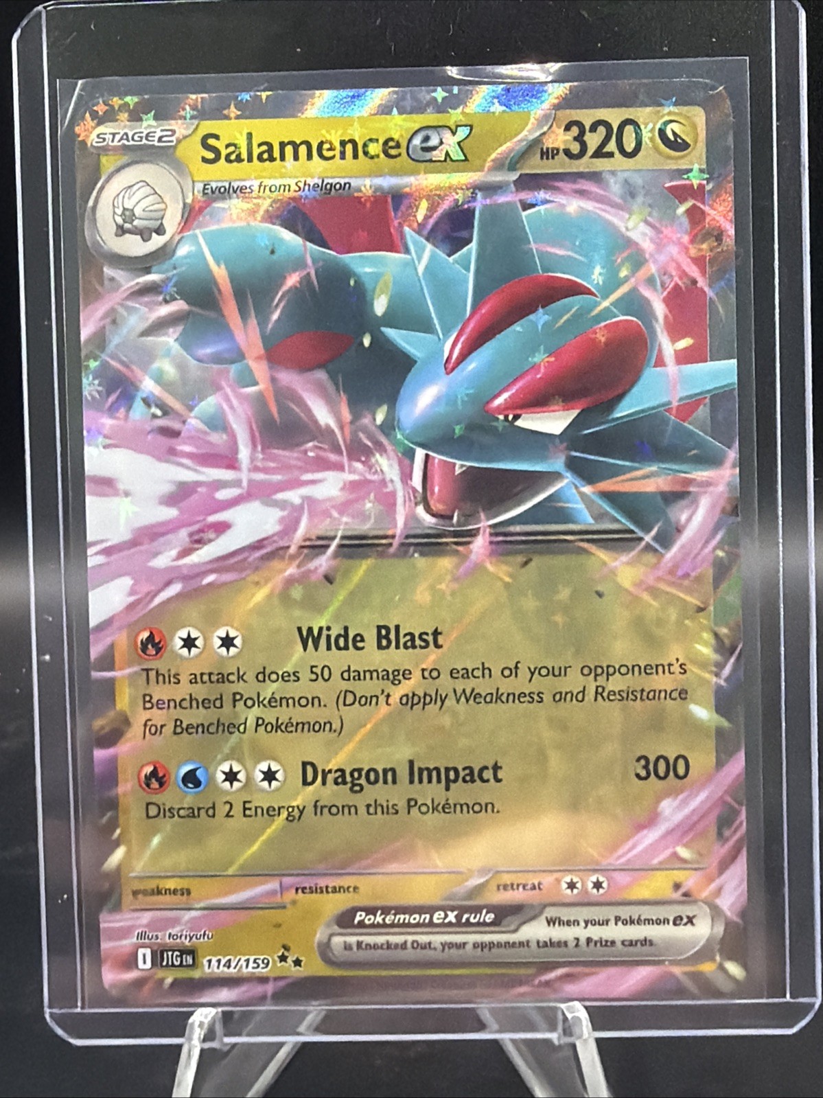 Salamence ex 114/159 Sv09: Journey Together Holo