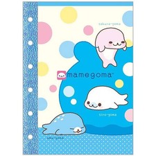 Mamegoma 6-Ring Sticker Notebook