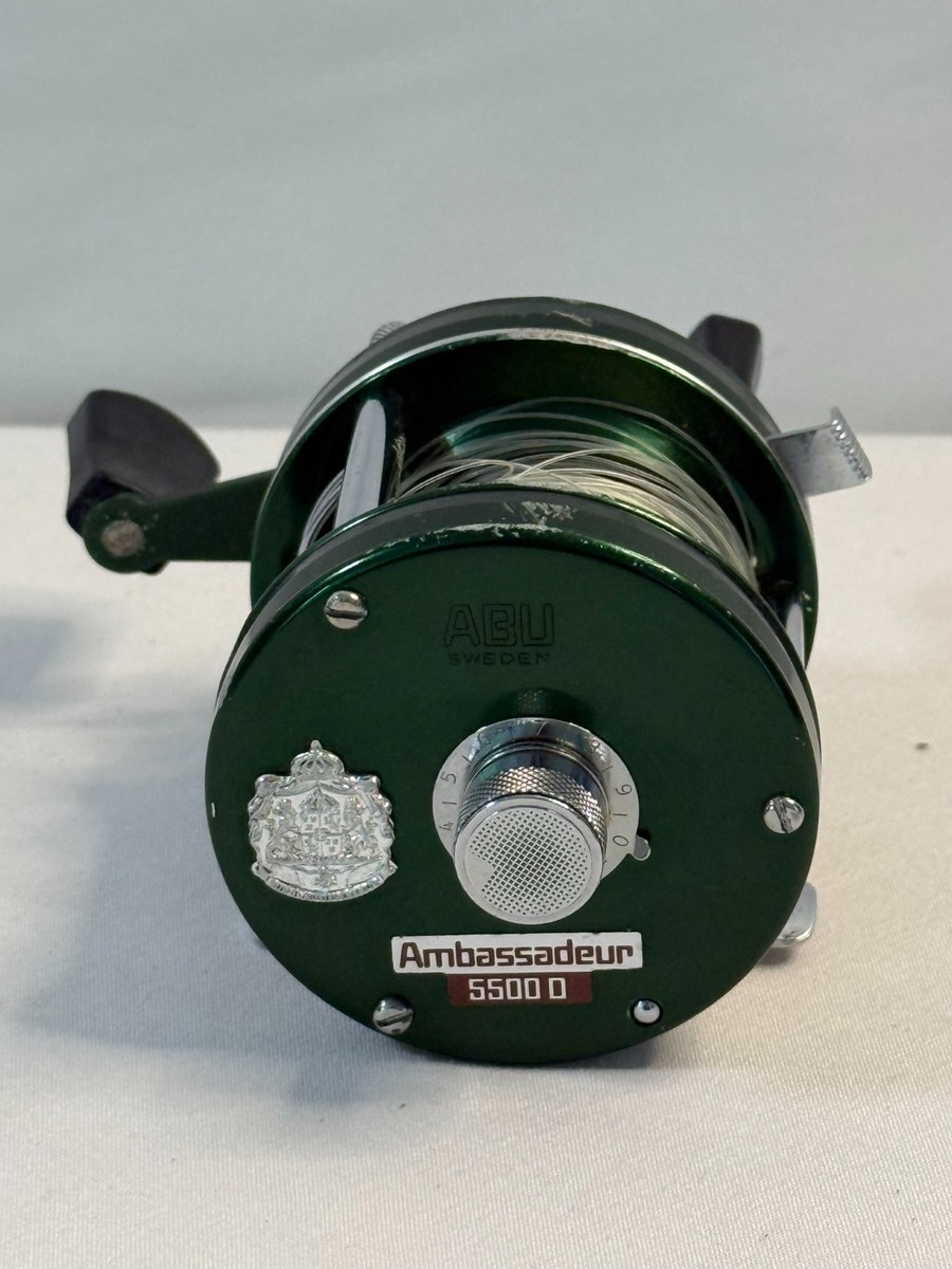 Garcia ABU Ambassadeur 5500D Reel Sweden Green High Speed