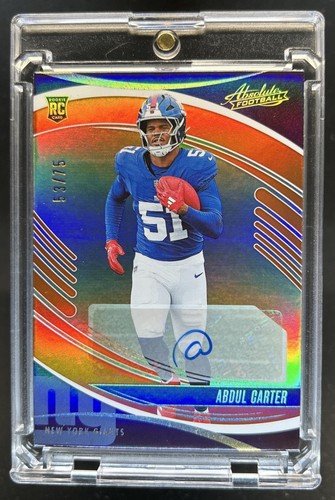 2025 Panini Absolute Abdul Carter Base (RAW)