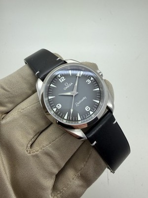 2025 Omega Seamaster Railmaster Grey 38mm Steel Watch 235.12.38.20.06.001 B+P
