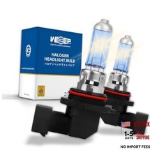 Natural White Halogen Headlight Bulb 55W DC 12V - 2-Pack Low 9006/HB4 5000K