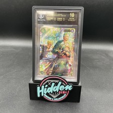 Roronoa Zoro - PRB02-006 (SP) The Azure Sea's Seven Foil BGS Black Label