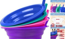 Cibi Cereal Bowls with Straws for Kids BPA-Free Plastic  Toddler Cool Variety