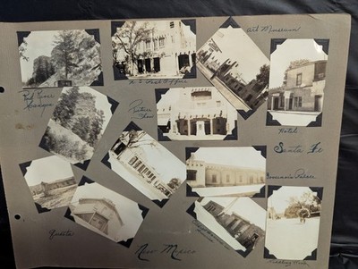 Vintage 1920's Photos of Santa Fe New Mexico