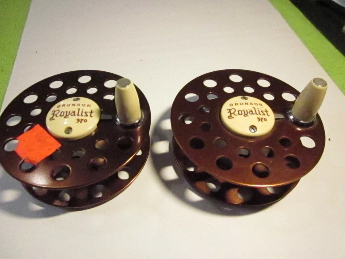 Ancien Moulinet De Pêche Bronson Veteran 1800 - Vintage - Fabriqué Aux USA