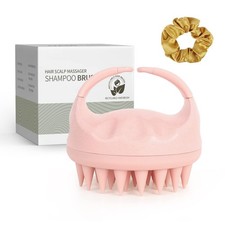 Scalp Massager Shampoo Brush, Scalp Scrubber with Soft Silicone Bristles, Sca...