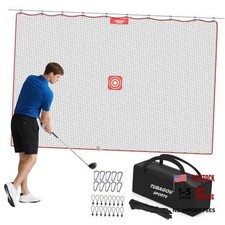 Golf Netting Practice Net, 10FT, 15FT, 20FT Backyard Hitting Net 10X15FT