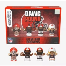 Fisher Price - Little People Collector NFL Cleveland Browns 4-Pack