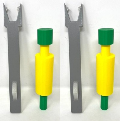 Set of 4 Star Trek TOS Scotty Calibration Spanner & Flow Distributer Tools