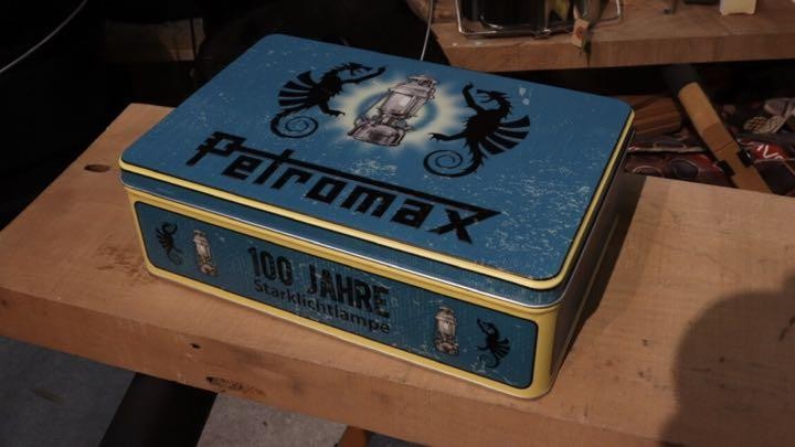 新品　Bak Channel ☓ petromax fire box Petromax Pocket Camping Fireplace Stove Stainless Steel