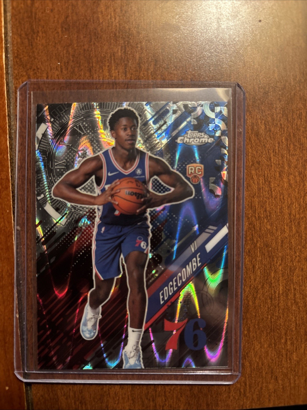 2025-26 Topps Chrome VJ EDGECOMBE Go Time Raywave Parallel!!! 🔥🏀🔥🏀