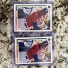 Upper Deck 1990 Michael Jordan SP1 Baseball Lot of 2 Trading Cards