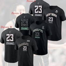 Marine Johannes #23 New York Black Edition Name & Number Player Unisex Fan Gift