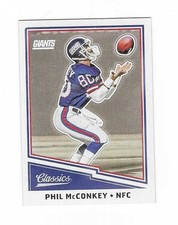 2017 PANINI CLASSICS PHIL MCCONKEY #180 NEW YORK GIANTS