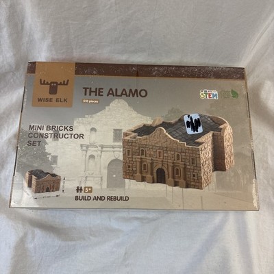 Wise Elk Mini Bricks Constructor Set The Alamo 510 Pc Texas NEW