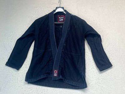 Kings Kimono Basic 2.0  Jiujitsu Gi Top M4 Black 100% Cotton 